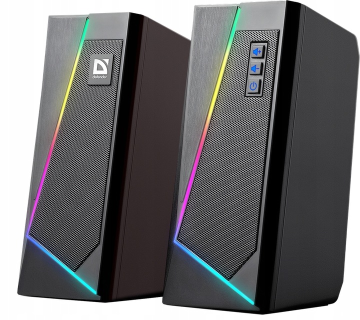 Głośniki Komputerowe Zasilanie USB Bluetooth + AUX