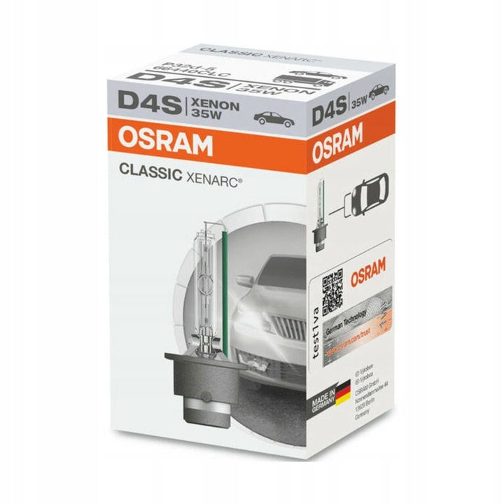D4S Osram Classic 42V/35W 4150K - 1szt