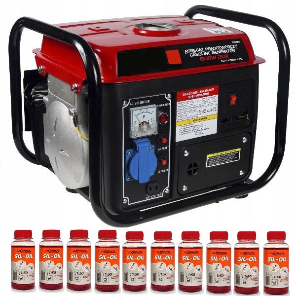 AGREGAT PRĄDOTWÓRCZY 1500W GENERATOR 2KM 230V OLEJ