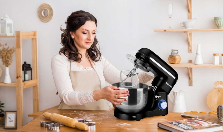 ROBOT KUCHENNY PLANETARNY WIELOFUNKCYJNY MIKSER HECKERMANN 2200W MISA 6,2l