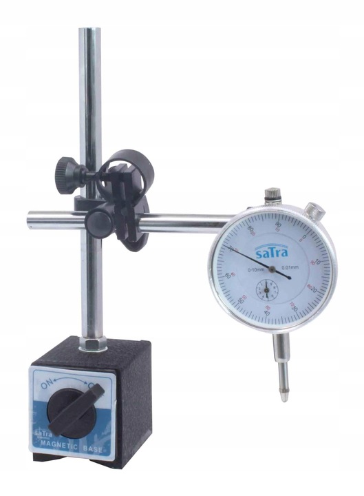 STATYW MAGNETYCZNY Z CZUJNIKIEM ZEGAROWYM SATRA S-MAHO2