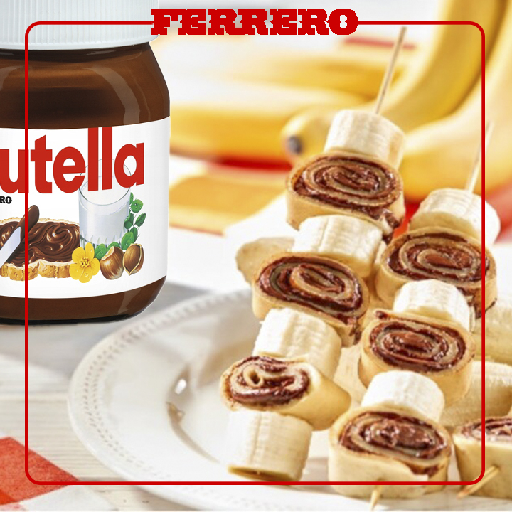 Pakiet 3 szt FERRERO KREM DO SMAROWANIA NUTELLA 350G