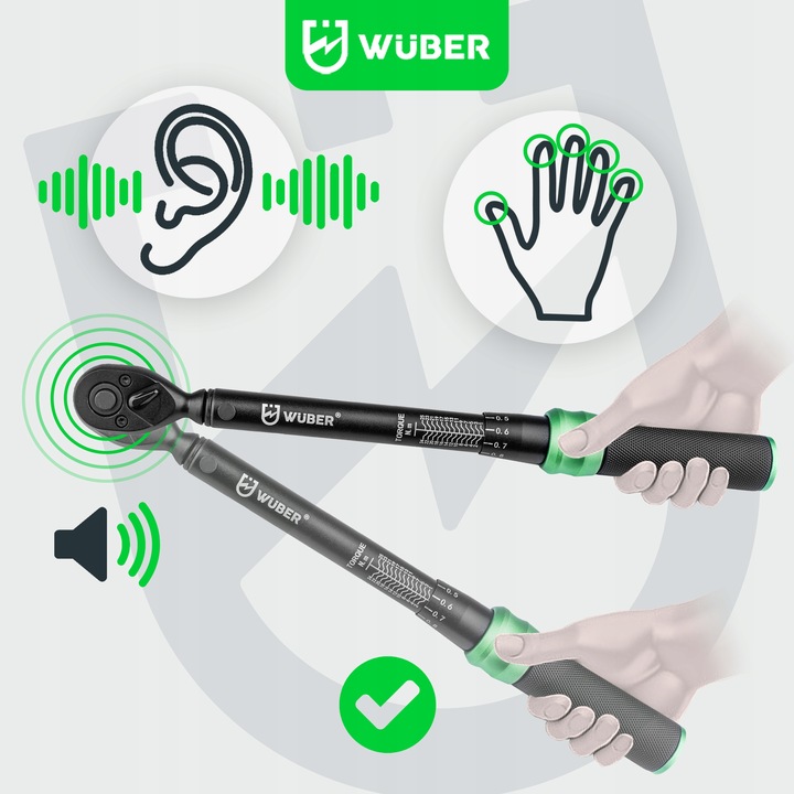 KLUCZ DYNAMOMETRYCZNY 1/4" Z BLOKADĄ 1-25NM CERTYFIKAT KALIBRACJI CR-V ETUI