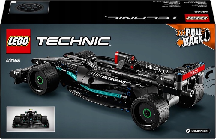 LEGO TECHNIC 42165 Mercedes-AMG F1 W14 E Performance Pull-Back torba