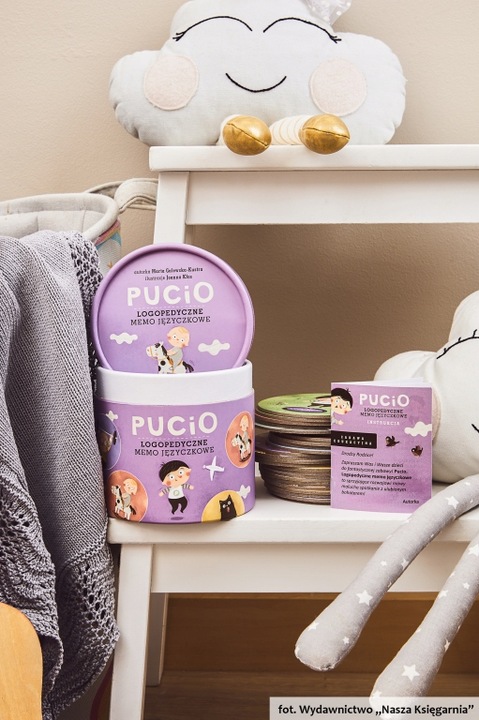 Logopedyczne memo języczkowe Pucio