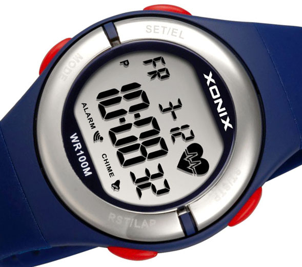 Zegarek z Pulsometrem Dla Nastolatka XONIX WR100m