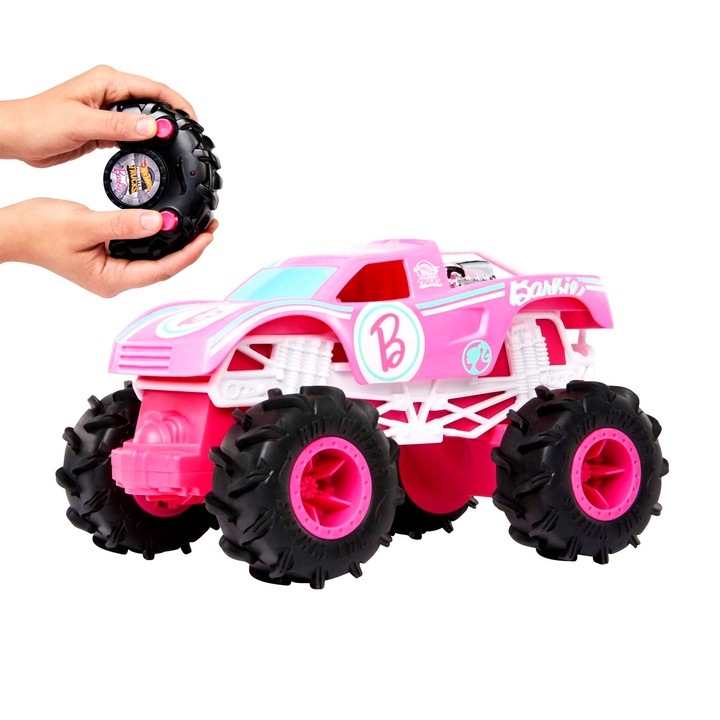 Hot Wheels Monster Truck R/C Barbie 1:24 Pojazd zdalnie sterowany HNV02