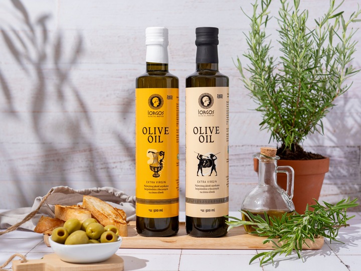 GRECKA Oliwa z oliwek extra virgin Iorgos z Krety 0,5 l