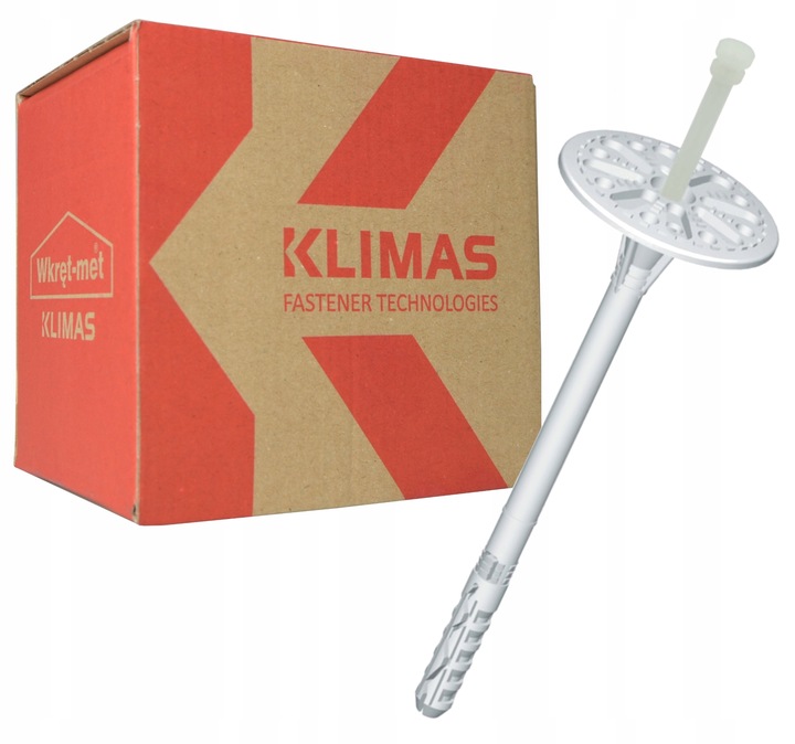 Kołki łączniki dyble izolacji do styropianu LTX fi 10 - 22 cm 100 szt.