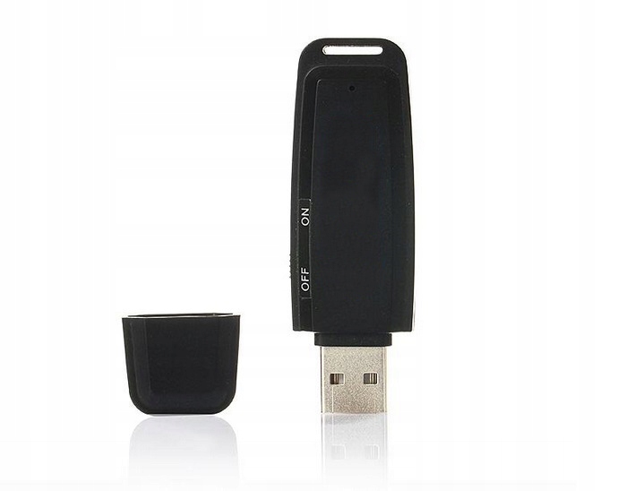 DYKTAFON pendrive 16GB PODSŁUCH Szpiegowski 8h