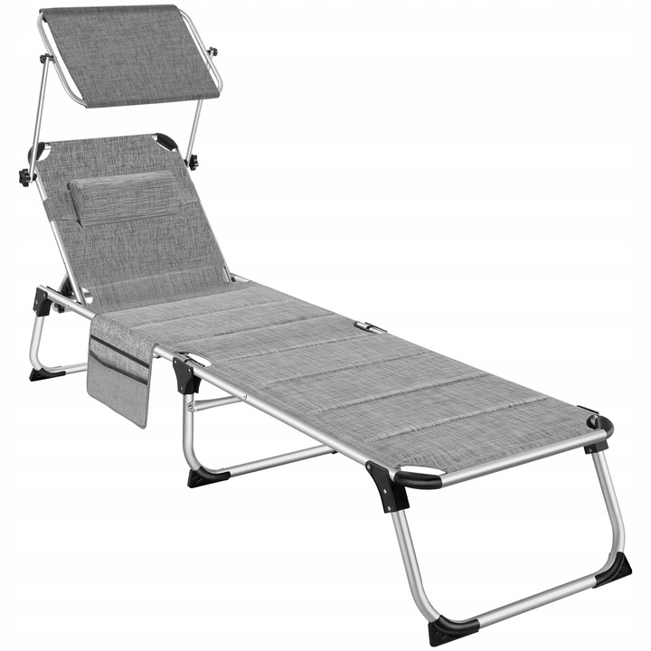 Leżak Lorella tapicerowany, składany