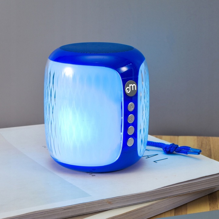 GŁOŚNIK BLUETOOTH BEZPRZEWODOWY LAMPKA LED KOLORY