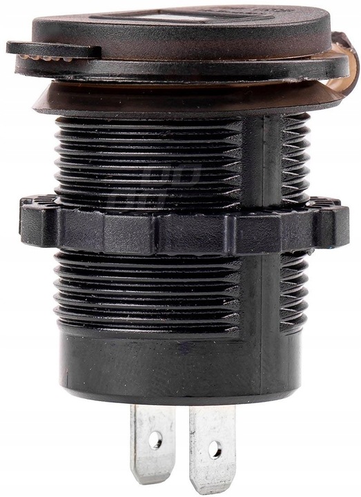 GNIAZDO SAMOCHODOWE ŁADOWARKA QC 2xUSB WOLTOMIERZ