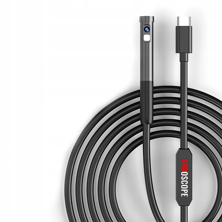 Kamera INSPEKCYJNA DUO ENDOSKOP DWIE KAMERY 2M 7LED 2xFHD WIFI do iPHONE