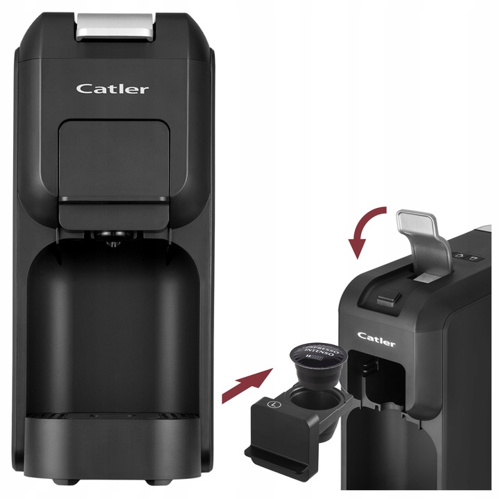 Ekspres do Kawy na Kapsułki Catler Porto ES 703 B 3 Rodzaje Kapsułek 15 Bar