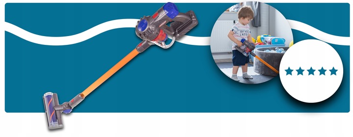 Odkurzacz Pionowy dla Dzieci z Dźwiękiem 2w1 i Ręczny Funkcja Ssania Dźwięk