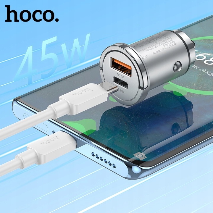 Szybka ładowarka Typ Typu C USB-C 45W Samsung S21 S22 S23 S24 Plus Ultra 5G