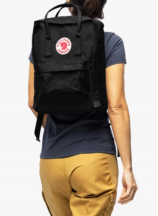 Fjallraven plecak miejski Fjällräven Kanken czarny