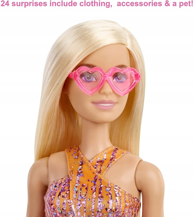 BARBIE GXD64 - kalendarz adwentowy Szyk i Klasa