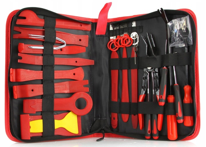 ŚCIĄGACZE DO TAPICERKI ZESTAW ŚCIĄGACZY 43EL ŁYŻKI