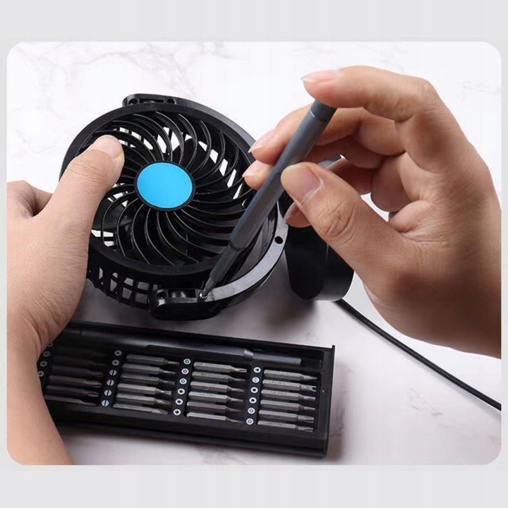 ZESTAW ŚRUBOKRĘTÓW PRECYZYJNYCH GSM TORX 25 W 1 SOLIDNE STALOWE DO TELEFONU