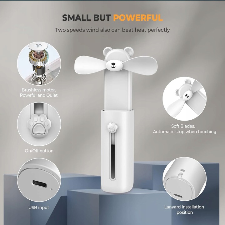 Wentylator Acryee E20 biały