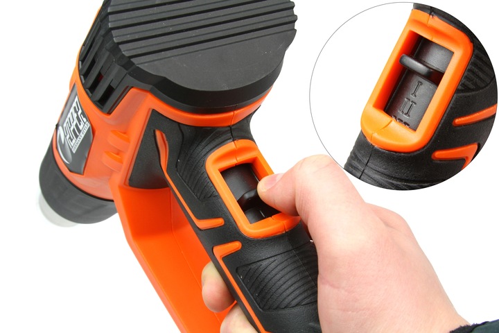 OPALARKA ELEKTRYCZNA 2000W OPALARKA DO DREWNA FARB 5el. 2 BIEGI