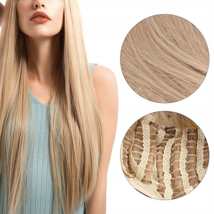 PERUKA DŁUGA PROSTA GĘSTA GRUBA NATURAL 70CM