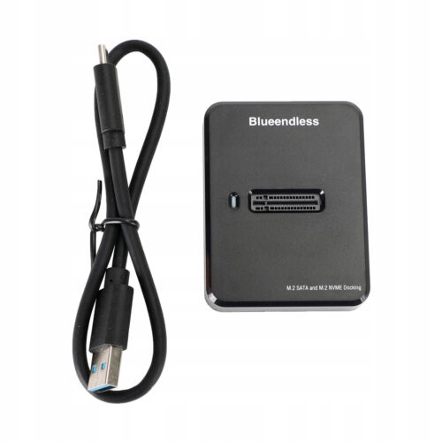 Stacja dokująca Adapter SSD NVME/SATA kieszeń dysk M.2 USB-C 10GB