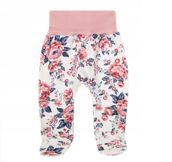 PÓŁŚPIOCHY BEZUCISKOWE r.56 KAIA-BABY RÓŻE /61/