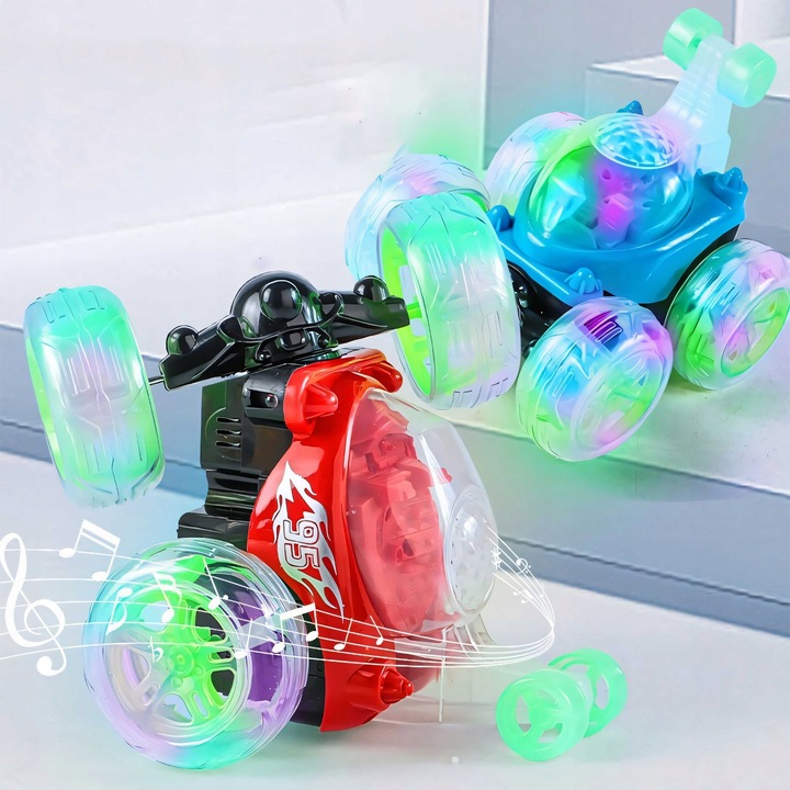 AUTO TWISTER SAMOCHÓD ZDALNIE STEROWANY AKROBATA KASKADER R/C BĄCZEK STUNT