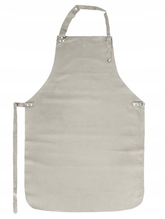 Lekki Fartuch Spawalniczy Skórzany Ochronny Dla Spawacza Trudnopalny 72x122