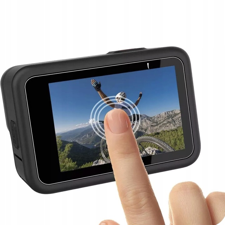 Szkło Hartowane na Ekrany Obiektyw Zestaw 3 Komplety do GoPro 12 11 10 9