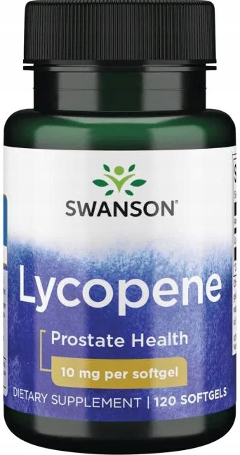 SWANSON LIKOPEN LYCOPENE 10mg 120k SERCE CHOLESTEROL ZDROWIE PROSTATY
