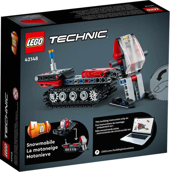 LEGO 42148 TECHNICS RATRAK + SKUTER ŚNIEŻNY 2w1