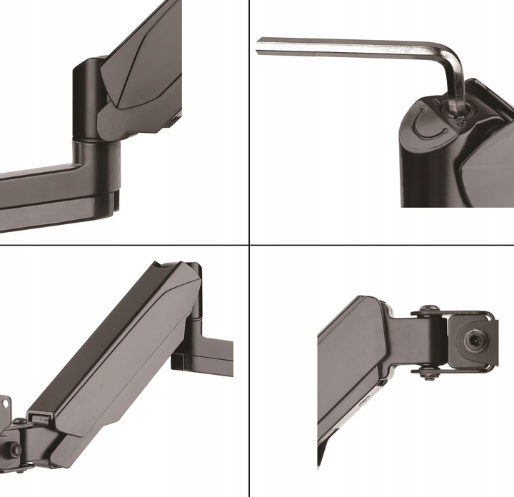 Regulowany Uchwyt do Monitora Telewizora TV 13-32 Regulacja wysokości