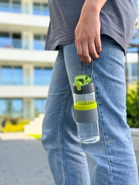 Szklana butelka ze szkła borokrzemowego CASNO 0,5L