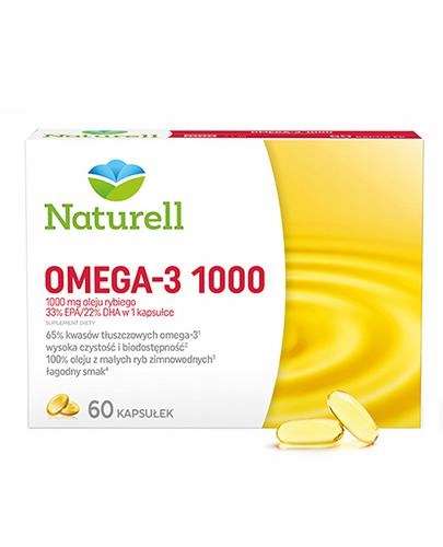 NATURELL Omega-3 1000 60 kapsułek