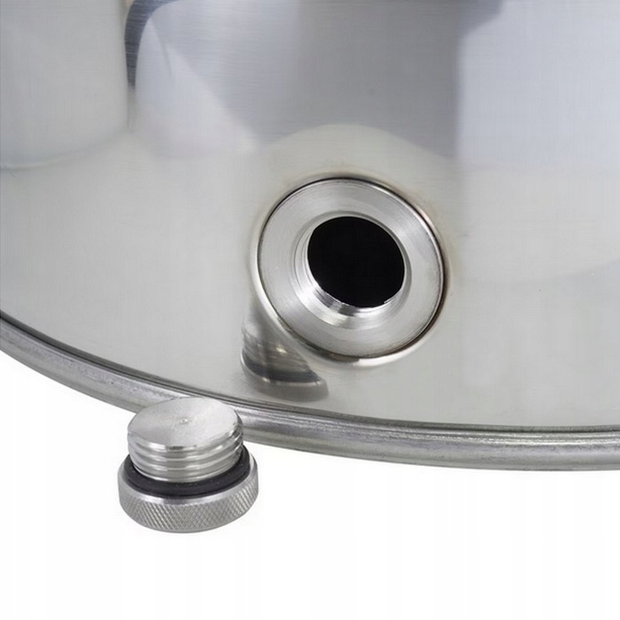 KRAN zawór kulowy STAL nierdzewna INOX gwint 1/2 cala 1/2" KRANIK do beczka