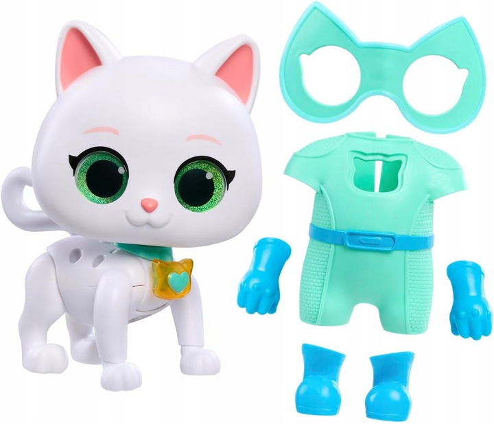 DISNEY JUNIOR SUPERKOTY SUPER KITTIES INTERAKTYWNA FIGURKA BITSY/KIZIA 20CM