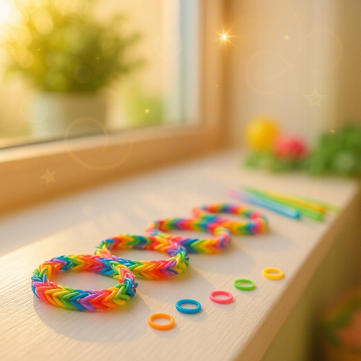 GUMKI DO ROBIENIA BRANSOLETEK DUŻY ZESTAW 6800 ELEMENTÓW XXL DLA DZIECKA HQ