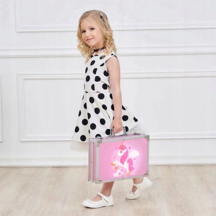 ZESTAW ARTYSTYCZNY DO MALOWANIA W WALIZCE 145 ELEM