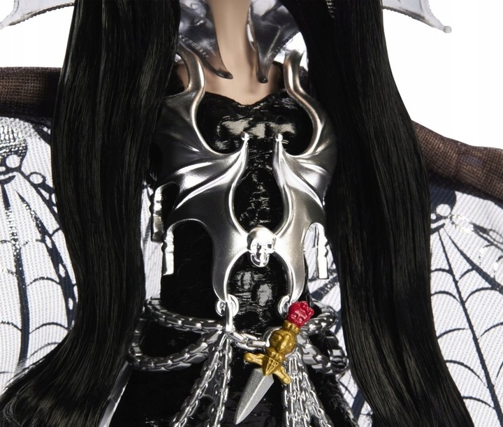 Monster High Elvira Mistress of the Dark Lalka kolekcjonerska Skullector