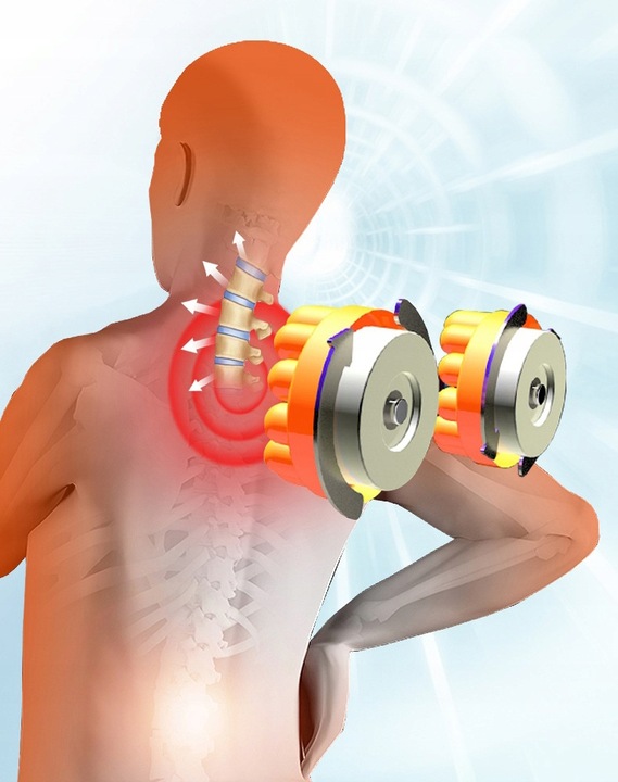 Materac masujący mata masująca shiatsu nefrytowy grzanie Gateway do masażu