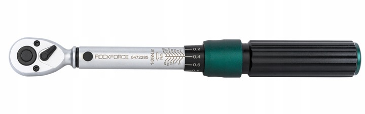 KLUCZ DYNAMOMETRYCZNY 1-25NM Z BLOKADĄ 1/4'' ETUI CERTYFIKAT KALIBRACJI