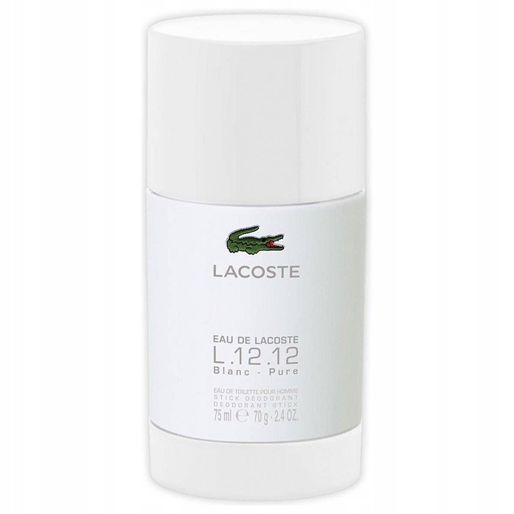 LACOSTE L.12.12 Blanc Deodorant Sztyft 75ml