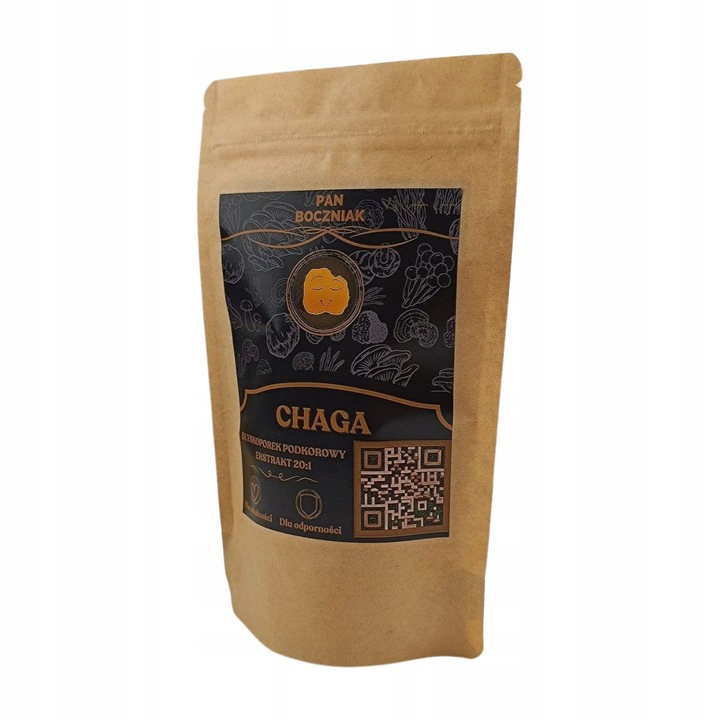 Chaga (Inonotus obliquus) Ekstrakt 20:1 – 50g