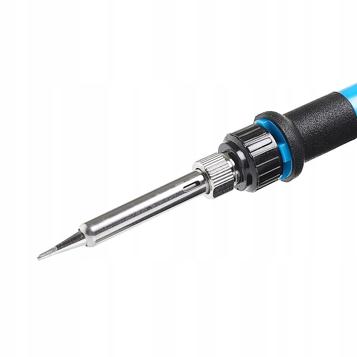 PRECYZYJNA LUTOWNICA TECHREBAL TBC80W Z LCD 80W + ZESTAW AKCESORIÓW 14W1