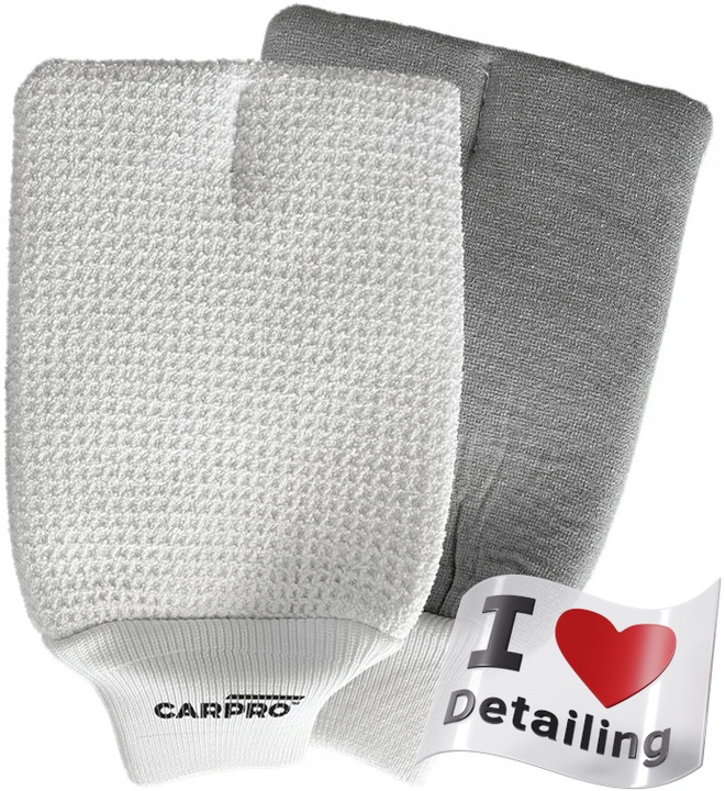 CarPro GlassMitt Mikrofibrowa Rękawica do Mycia Czyszczenia szyb