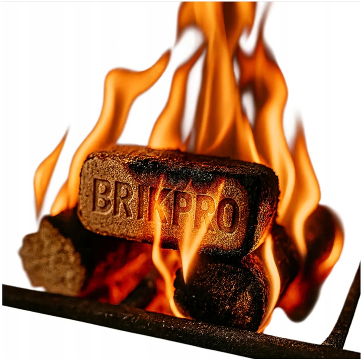 Brykiet drzewny BrikPro 6h do kominka grilla pieca 100% naturalne 20,16 kg